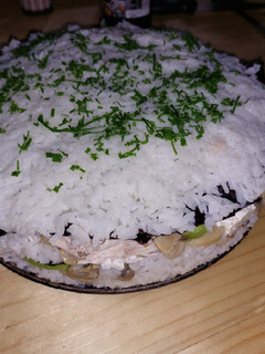 Una foto de Torta de sushi