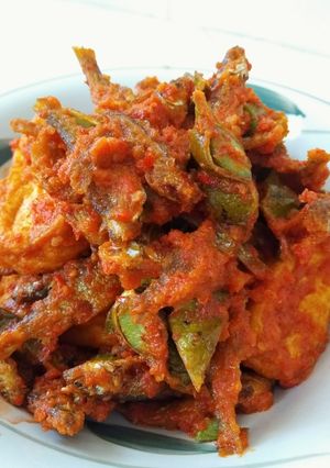 Foto resep Ikan Bilih + Petai balado
