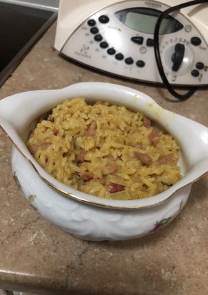 Una foto de Arroz al curry