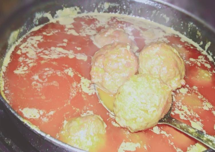 Punjabi style meatball curry