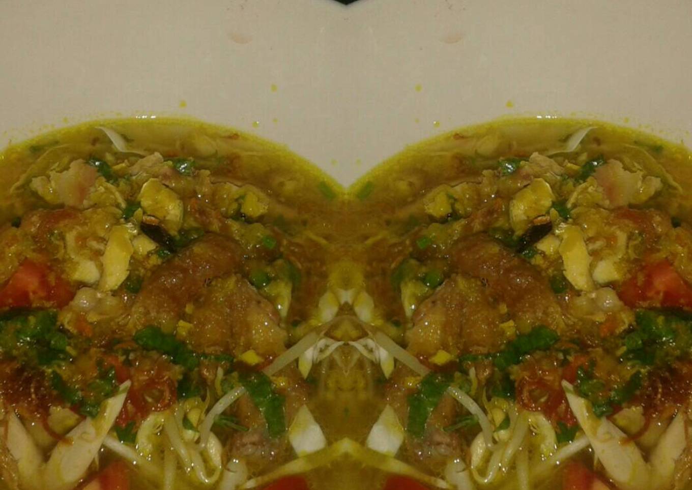Soto ayam lamongan ala kusuma
