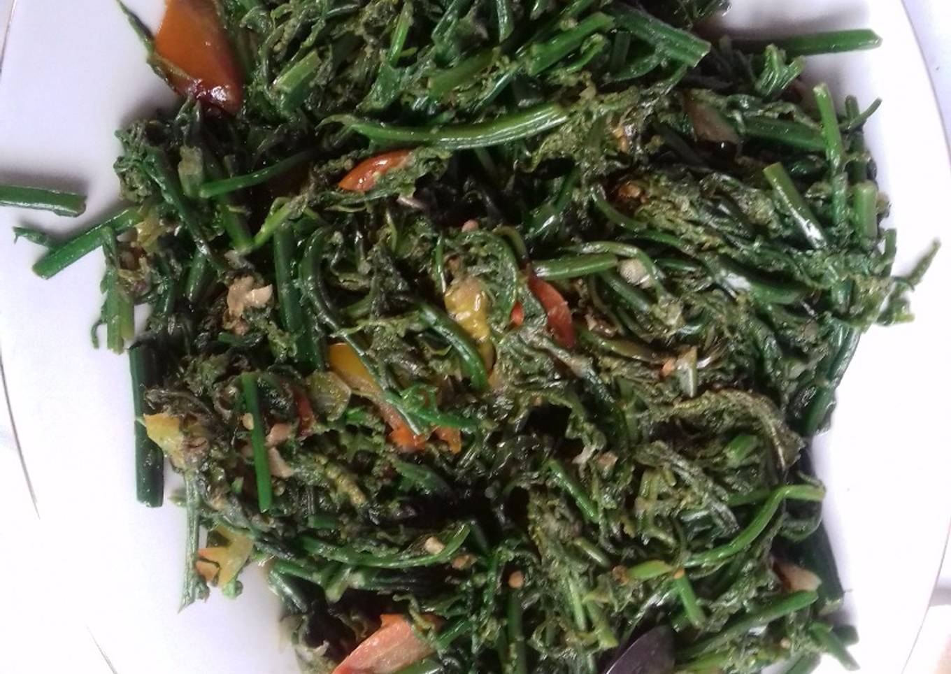 Tumis Pakis Udang Special