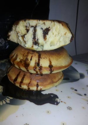 A picture of Mini pancakes.