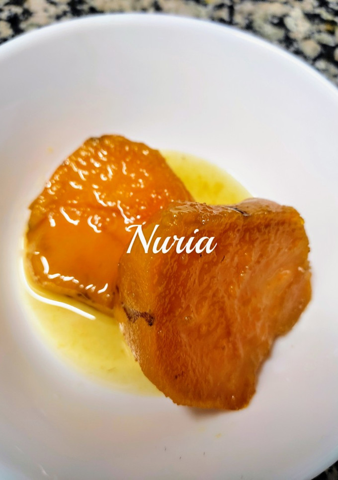 Una foto de Batata en almíbar