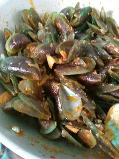Foto resep Kerang hijau saus padang