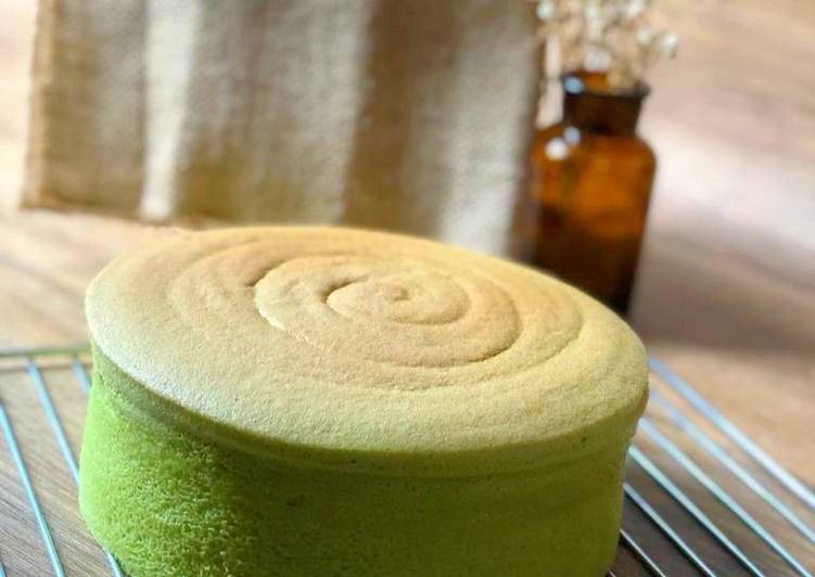 Anti Ribet, Bikin Ogura cake pandan gampang