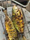 Selar Papan Bakar Garam Kunyit Atas Dapur