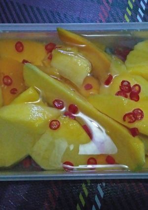Foto resep Asinan mangga sederhana😊