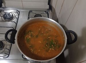 Foto de Caldo de Farinha de Mandioca