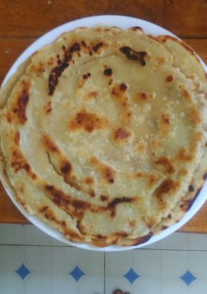 A picture of Milkless pancake#festivecontestkakamega#authormarathon.