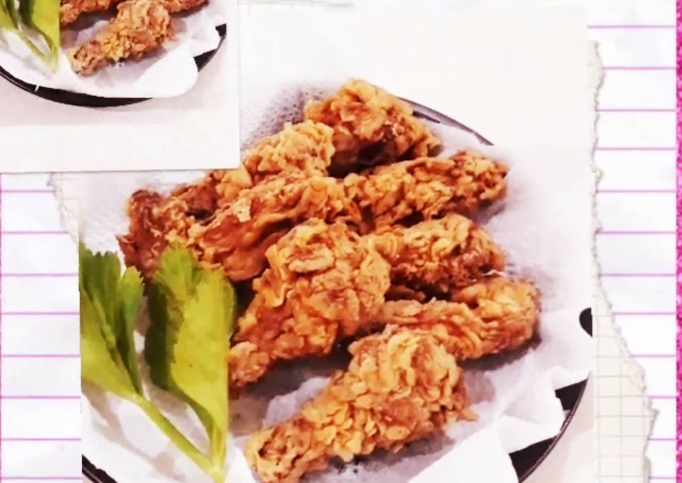 Sayap ayam krispi /crispy chicken wings