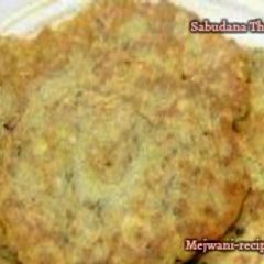 Sabudana Thalipeeth A picture of Sabudana Thalipeeth.