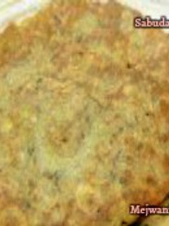 A picture of Sabudana Thalipeeth.