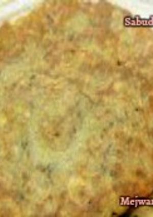 A picture of Sabudana Thalipeeth.
