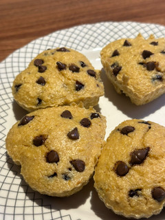 Una foto de Muffins fit de avena y naranja