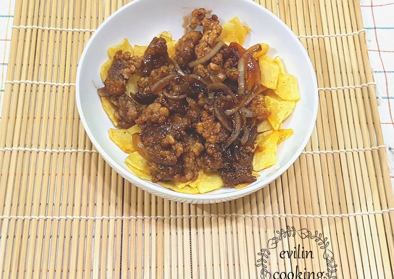 Bistik babi crispy