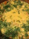 California Farm Chicken Soup with Egg Lemon Sauce