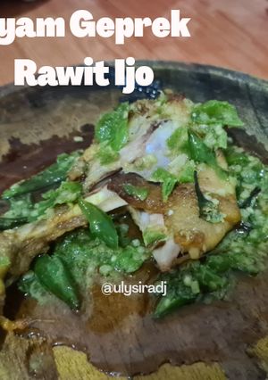 Foto resep Ayam Geprek Rawit Ijo