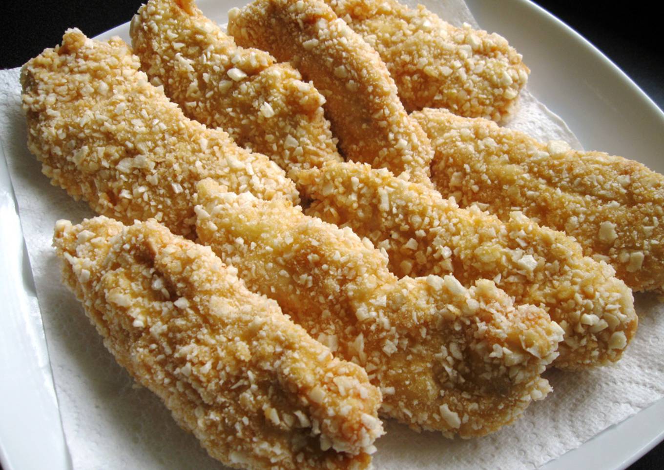 Rice Cracker Crumbed Chicken