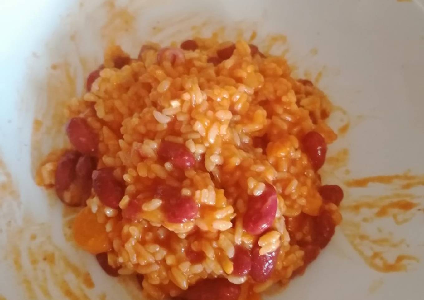 Alubias rojas con arroz Monsieur Cuisine