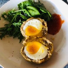 A picture of Scotch Eggs (Air Fryer).