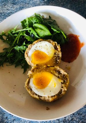 A picture of Scotch Eggs (Air Fryer).