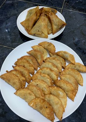 Foto resep Samosa Daging