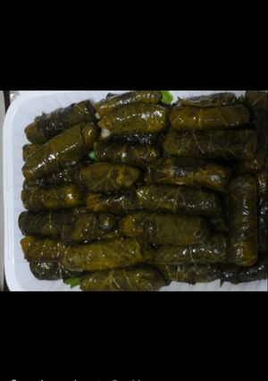 صورة لوصفة ورق عنب بالزيت