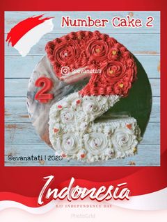 Foto resep Number Cake 2