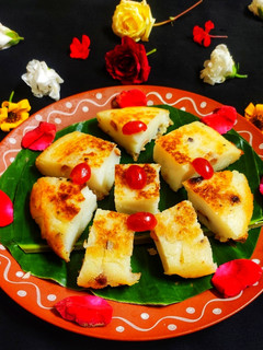 खिरो पोडो पीठा (khiro podo pitha recipe in Hindi) रेसिपी मुख्य फोटो