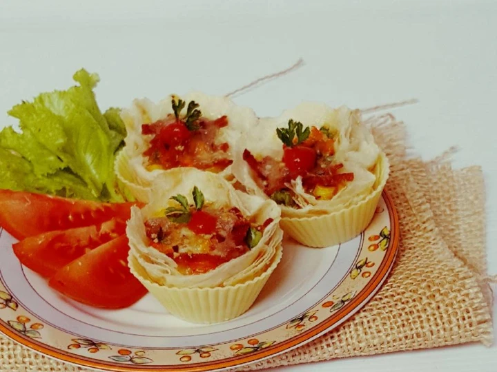 Langkah Gampang Membikin Resep Mangkuk roti isi mix sayur dan keju (#pr_ada kejunya) yang Sempurna Anti Ribet, Mantap Sekali