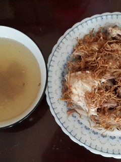 Foto resep ayam tim jahe goreng