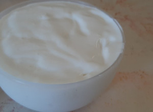 Una foto de Mayonesa de leche casera