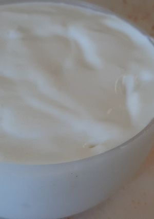 Una foto de Mayonesa de leche casera