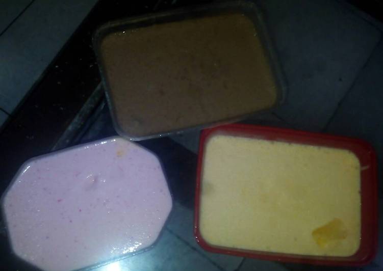 Langkah Mudah untuk Menyiapkan Ice Cream Homemade Lembut…🍦🍨 Anti Gagal