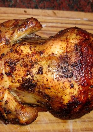Una foto de Pollo al espiedo