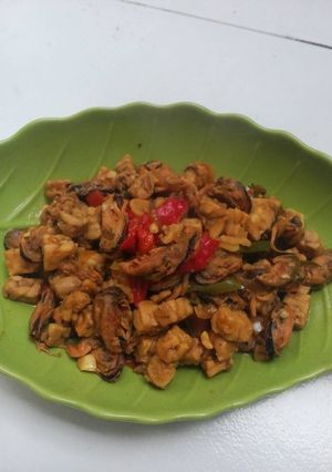 Foto resep Tumis Kerang campur tempe
