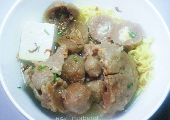 Resep Bakso Beranak Bakso Mercon Bakso Keju Oleh Ervi Cookpad