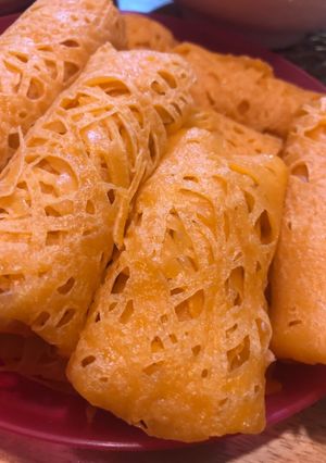 Gambar Roti Jala Terlajak Lembut