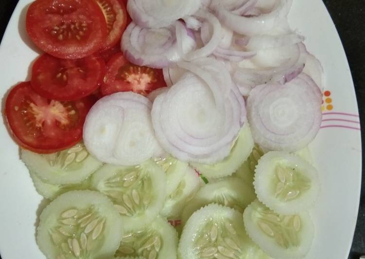 Steps to Prepare Speedy Green Salad