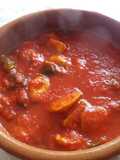 Gurumelos en salsa de tomate y poleo