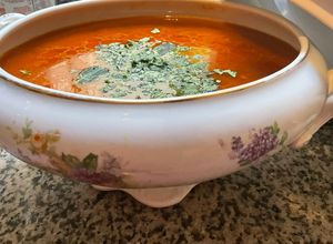 Une photo de 🌶️🥕Chorba langue d’oiseau 🪹🍃