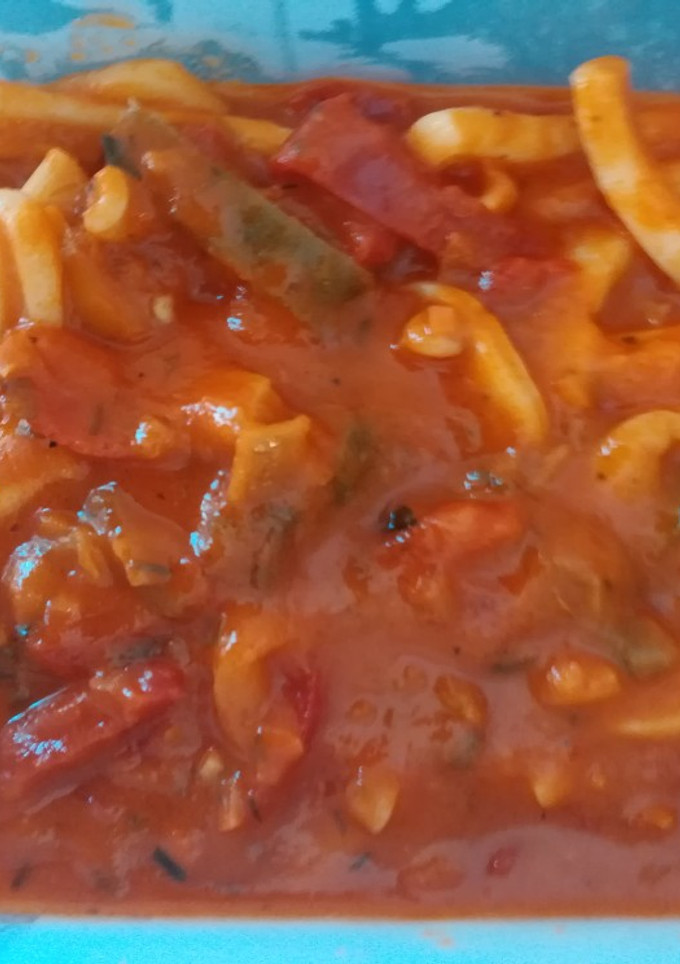 Una foto de Calamares al piquillo