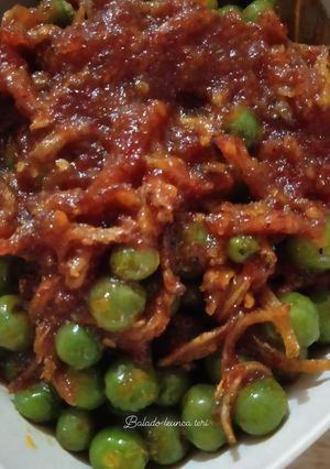 Foto resep Leunca teri balado