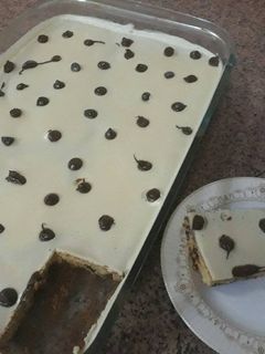 صورة لوصفة بسبوسة بالهرشي