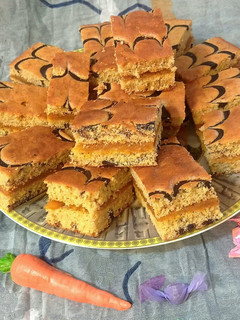 عکسی از دستور کیک حلوا با آرد گندم (تی تاب حلوا)👌😋