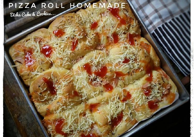 Langkah Mudah untuk Menyiapkan Pizza Roll homemade (otang), Sempurna