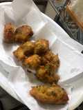 Buñuelos de tallos de Acelga o Espinaca