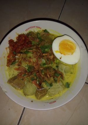 Foto resep Soto daging santan