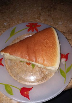 صورة لوصفة الكيكه اليابانية بأسهل طريقه
